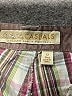 Cabela's 100% Cotton Plaid Green Shorts Size 12 - photo 3
