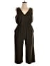 Superfoxx Solid Brown Green Jumpsuit Size XL - photo 1