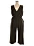 Superfoxx Solid Brown Green Jumpsuit Size XL - photo 2