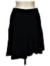 Willi Smith Solid Black Casual Skirt Size L - photo 1