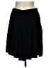 Willi Smith Solid Black Casual Skirt Size L - photo 2