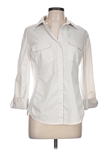 Zac & Rachel 3/4 Sleeve Button-Down Shirt (view 1)