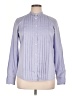 J.Crew 100% Cotton Blue Long Sleeve Blouse Size 14 - photo 1