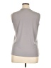 Roz & Ali Silver Sleeveless Top Size 14 - photo 2