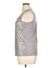 Roz & Ali Silver Sleeveless Top Size 14 - photo 5