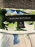 Banana Republic 100% Polyester Tropical Blue Casual Pants Size 8 - photo 7