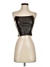 Collusion 100% Polyurethane Black Sleeveless Blouse Size 4 - photo 1