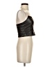 Collusion 100% Polyurethane Black Sleeveless Blouse Size 4 - photo 4