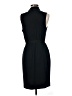 Theory 100% Polyester Solid Black Cocktail Dress Size 6 - photo 2