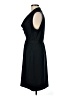 Theory 100% Polyester Solid Black Cocktail Dress Size 6 - photo 5