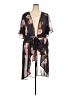 Live 4 Truth 100% Polyester Black Kimono Size 3X - photo 1