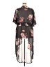 Live 4 Truth 100% Polyester Black Kimono Size 3X - photo 2