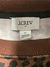 J.Crew Factory Store Animal Print Brown Pullover Sweater Size M - photo 7