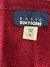 Basic Editions Burgundy Cardigan Size 3X - photo 7