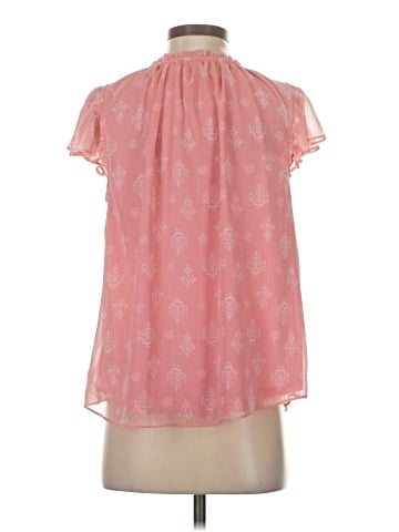 LC Lauren Conrad Short Sleeve Blouse (view 2)