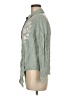 Hem & Thread 100% Rayon Green Long Sleeve Blouse Size M - photo 5