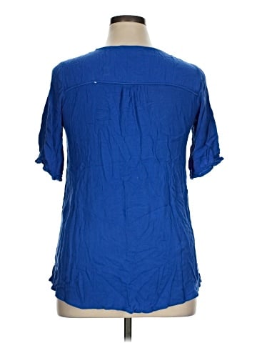 Umgee Short Sleeve Blouse (view 2)