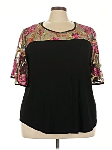 Suzanne Betro Short Sleeve Blouse (view 1)