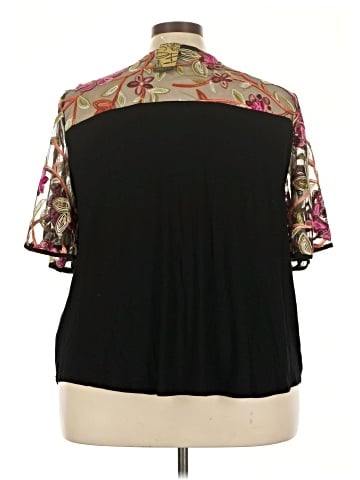 Suzanne Betro Short Sleeve Blouse (view 2)