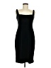 David Meister Solid Black Cocktail Dress Size 8 - photo 1