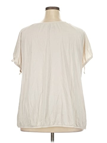 SONOMA life + style Short Sleeve Blouse (view 2)
