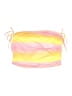 Unbranded Tie-dye Yellow Pink Swimsuit Top Size XXL (estimated) - photo 1