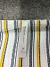 Dna Couture 100% Polyester Stripes Yellow Short Sleeve Blouse Size M - photo 7