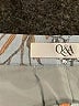 Q&A 100% Polyester Paisley Blue Casual Skirt Size S - photo 4