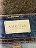Angels Solid Blue Jeans Size 31 waist - photo 7