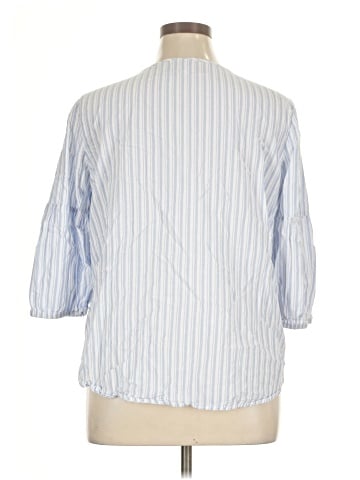 St. John's Bay 3/4 Sleeve Blouse (view 2)