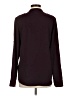 Calvin Klein 100% Polyester Burgundy Long Sleeve Blouse Size S - photo 2