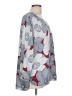 Merona Gray 3/4 Sleeve Blouse Size L (estimated) - photo 4