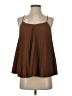 Tibi Brown Sleeveless Blouse Size 2 - photo 1