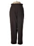 Lou & Grey Solid Brown Casual Pants Size S - photo 1