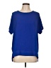 Unbranded Blue Short Sleeve Blouse Size L - photo 1
