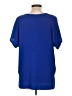Unbranded Blue Short Sleeve Blouse Size L - photo 2