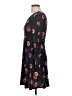 MAX Floral Black Casual Dress Size 12 - photo 5