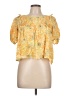 Unbranded Yellow 3/4 Sleeve Blouse Size 10 (estimated) - photo 1