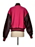Good American 100% Polyester Color Block Burgundy Jacket Size Sm (1) - photo 2