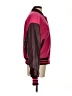 Good American 100% Polyester Color Block Burgundy Jacket Size Sm (1) - photo 4
