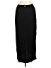 Salaam! 100% Rayon Solid Black Casual Skirt Size Med - Lg - photo 2