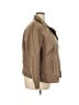 Lucky Brand Solid Tan Jacket Size 3X - photo 4