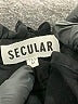 SECULAR Black Long Sleeve Blouse Size M - photo 7