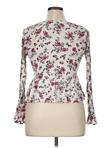 Divided by H&M 3/4 Sleeve Blouse (view 2)
