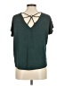 Papermoon Teal Short Sleeve Top Size M - photo 2