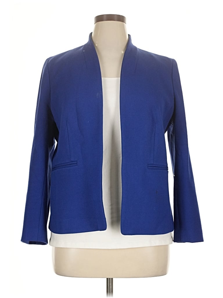 Pre-owned Jcrew Blazer Jacket In Blue