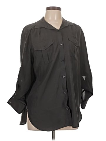 DKNY 3/4 Sleeve Blouse (view 1)