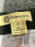 Democracy Solid Gray Casual Pants Size 16 - photo 4