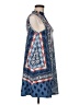 Derek Heart Print Blue Casual Dress Size M - photo 4