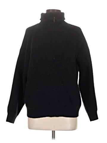 Olivaceous Turtleneck Sweater (view 1)